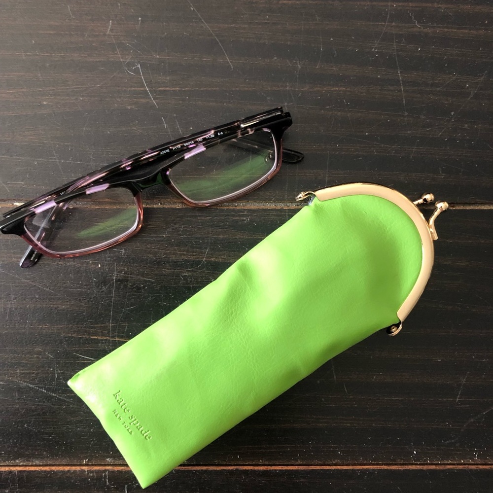 Kate Spade reading glasses 1.5 with case